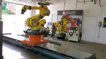 Fanuc R-2000iA Robot w/ 6 Meter Linear Rail