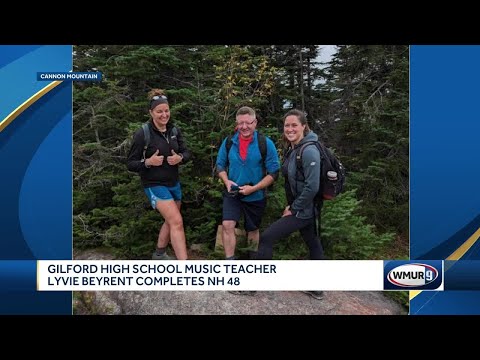 Gilford High School music teacher completes NH 48