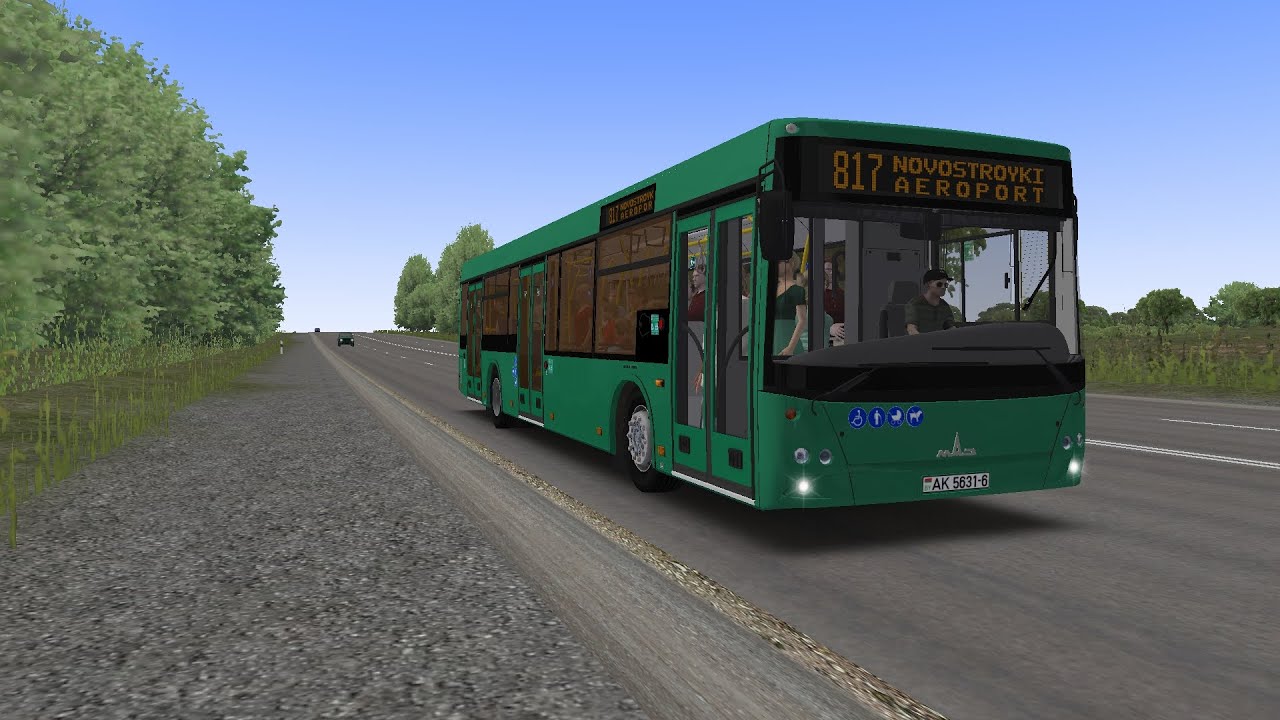 OMSI 2 | МАЗ-203.045 | Чистогорск | Маршрут 817