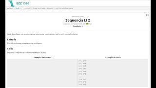 Solução da Questão 1096 do Beecrowd - Gere a Sequência em Poucos Passos!