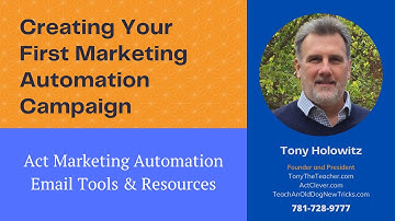 Creating Your First Marketing Automation Campaign