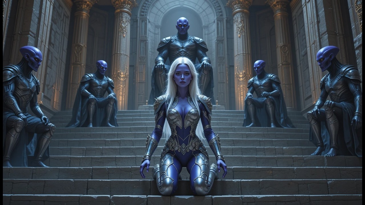 Инопланетная принцесса наказана принудительным браком с человеком, но одно прикосновение изменило...