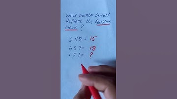 what number should replace the question mark ❓ 🤔 😕/#shortsvideo