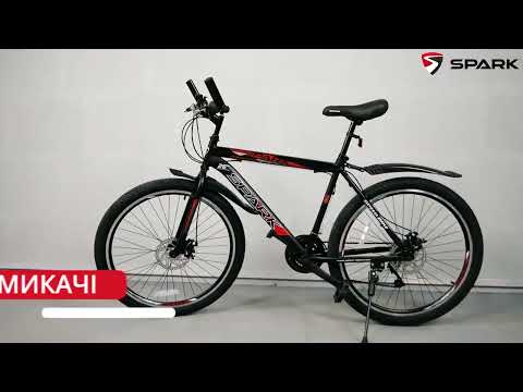 Велосипед SPARK FORESTER 19 (колеса - 26'', сталева рама - 19''), видео 1