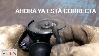 AFILAR BROCA O MECHA CON AMOLADORA O RADIAL - YouTube
