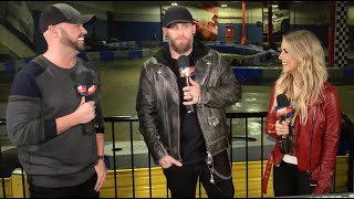 Brantley Gilbert and Lindsay Ell What Happens in a Small Town #1 party on Hot 20 Countdown (2-25-20)