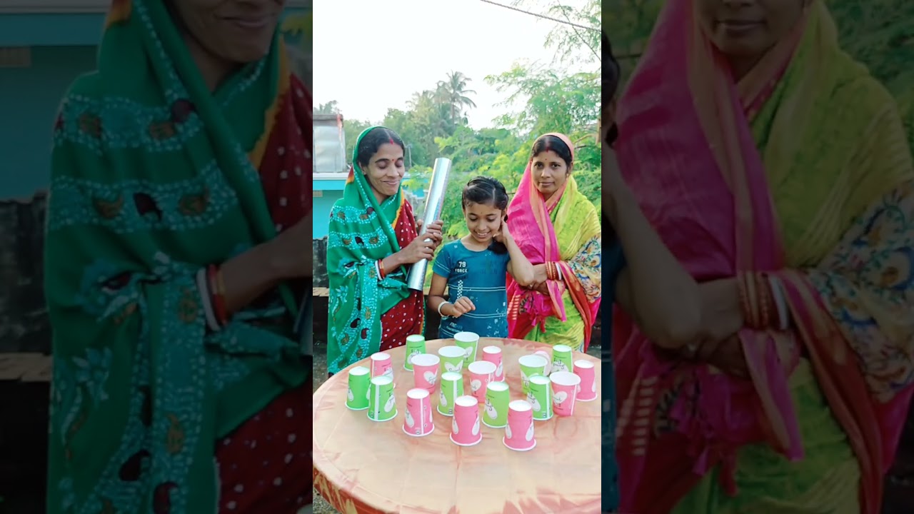 Cup glass challenge 😍