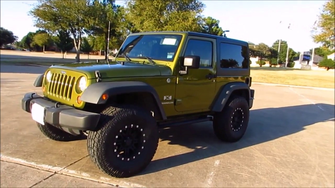 Jeep Wrangler before and after  Inch Lift - YouTube