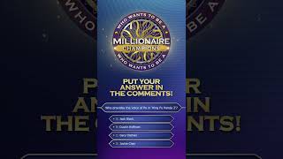 Movie Fanatics! Can You Guess This? | Who Wants To Be A Millionaire