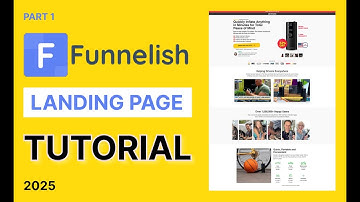 How To Create Funnelish Landing Page | Funnelish Tutorial 2025