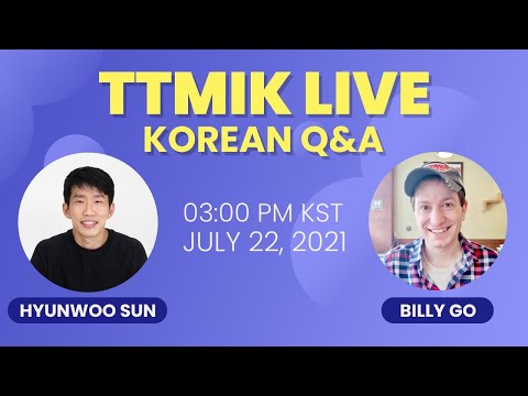 Korean Q&amp;amp;A with Hyunwoo <strong>and</strong> <strong>Billy</strong>