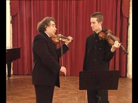Zakhar Bron teaches Beethoven, Romance for Violin & Orchestra F major, Opus 50