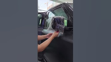 DEFENDER MIRROR INSTALLATION #paintprotection #glossy