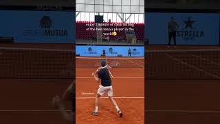 Jannik Sinner incredible ball striking during the training - ATP Madrid 2026 🦊🇪🇸