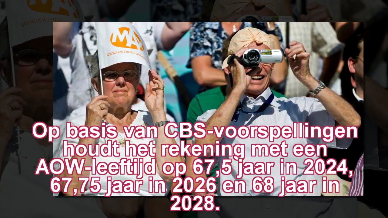 Nieuws AOWleeftijd gaat in 2023 niet