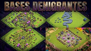 TH13 EN MODO RANKED pero me tocan BASES DENIGRANTES | Clash of Clans Gameplay 