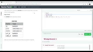 Hackerrank Sql Weather Observation Station 9 Sql Learning