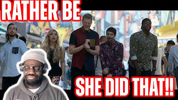 Jimmy Reacts to Rather Be - Pentatonix (Clean Bandit Cover)