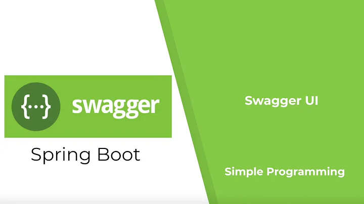 Spring Boot - with Swagger UI | Simple Programming