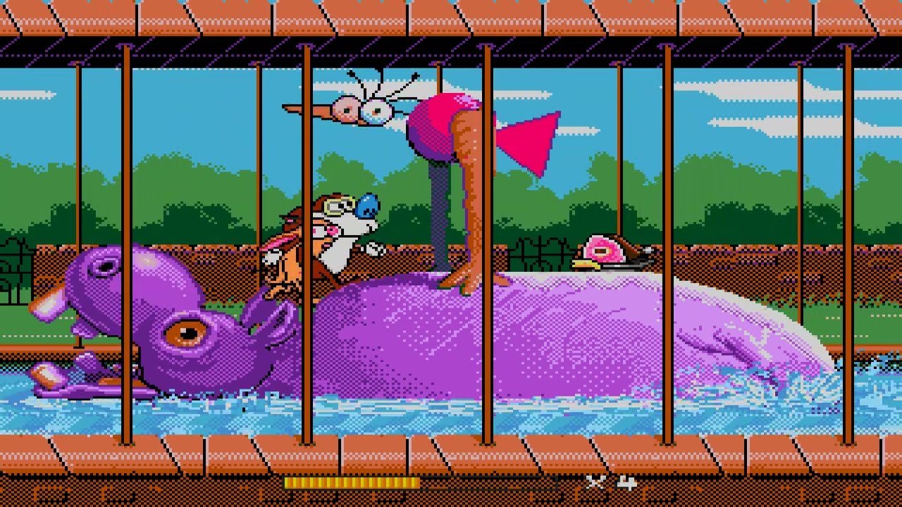 Stimpy's Invention Raw Play - Genesis - The one good Ren and Stimpy Game