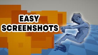 Slowmotion and Screenshots in Unity easy - Free tool