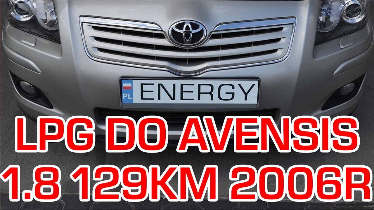 Montaż Lpg Toyota Avensis Z 1.8 129Km 2006R W Energy Gaz Polska Na Gaz Brc Sq 32 - Youtube