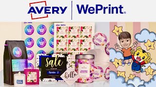 Avery Online Custom Prints and Stickers | Birthday Stickers