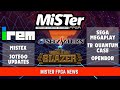 Mister fpga news  sega mega play openbor irem m92  more