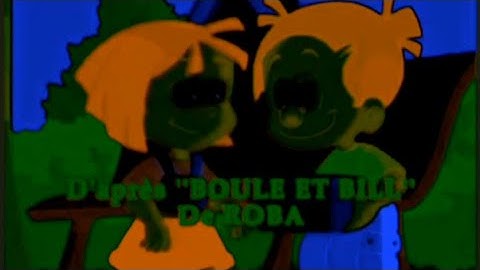 Boule et Bill Intro (Horror Version 4.0) 😱 (Color Hue 0° to 50° Only Version)