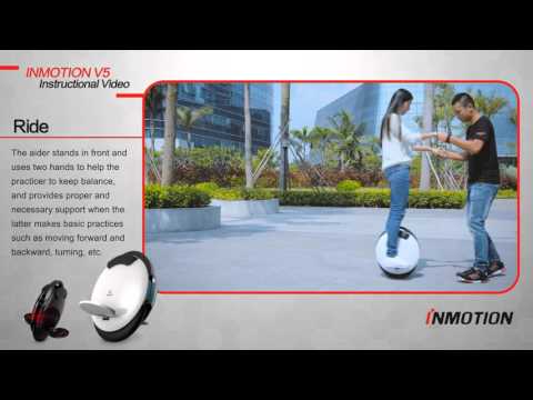 INMOTION V5 Instructional video  @TheWheeliesAsia