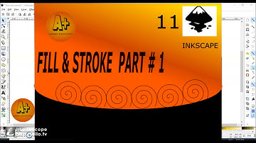 FILL AND STROKE  PART # 1 IN INKSCAPE/INKSCAPE FOR BEGEINNERS