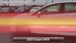Used 2020 Subaru WRX Base, Raleigh, NC S39796A