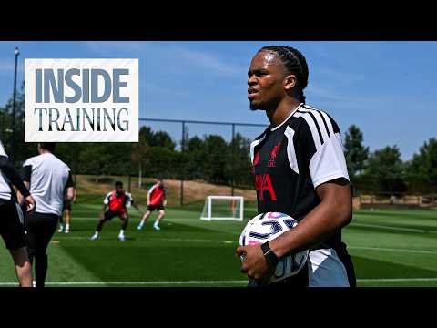 Inside Training: BACK ON THE PITCH! Ball work with Jacquet, Szoboszlai, Ngumoha and more