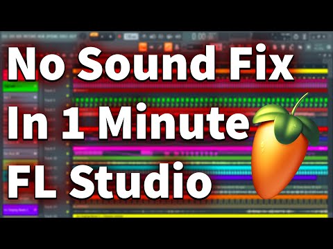 No Sound in FL Studio? Do This!