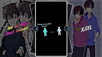 Best Friends ForEver 👨‍❤️‍👨🖤 New Xml file | BestFriend xml preset🥰 | #alightmotion | @M_Status146