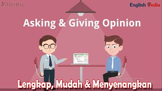 Expressions of Asking and Giving opinion | Ungkapan meminta dan memberikan pendapat | Bahasa Inggris