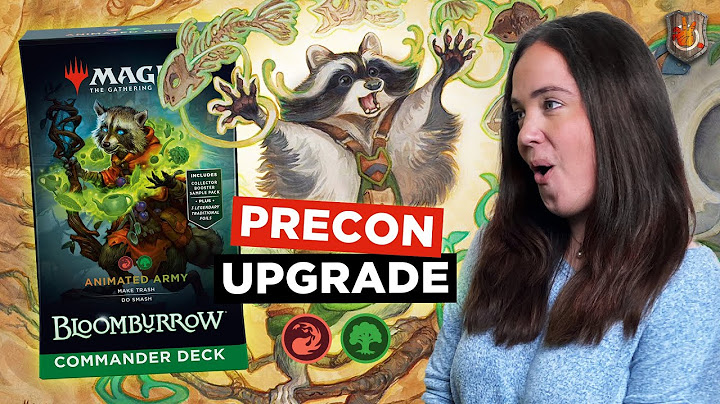“Animated Army” Precon Upgrade | Bloomburrow | The Command Zone 621 | MTG EDH Magic Gathering