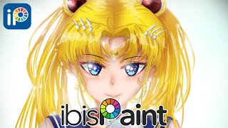 Sailor moon on my art style - Speed Painting