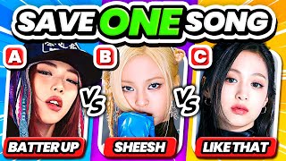 SAVE ONE KPOP SONG: SAME GROUP EDITION ⚡️Choose you favorite song - KPOP QUIZ 2024