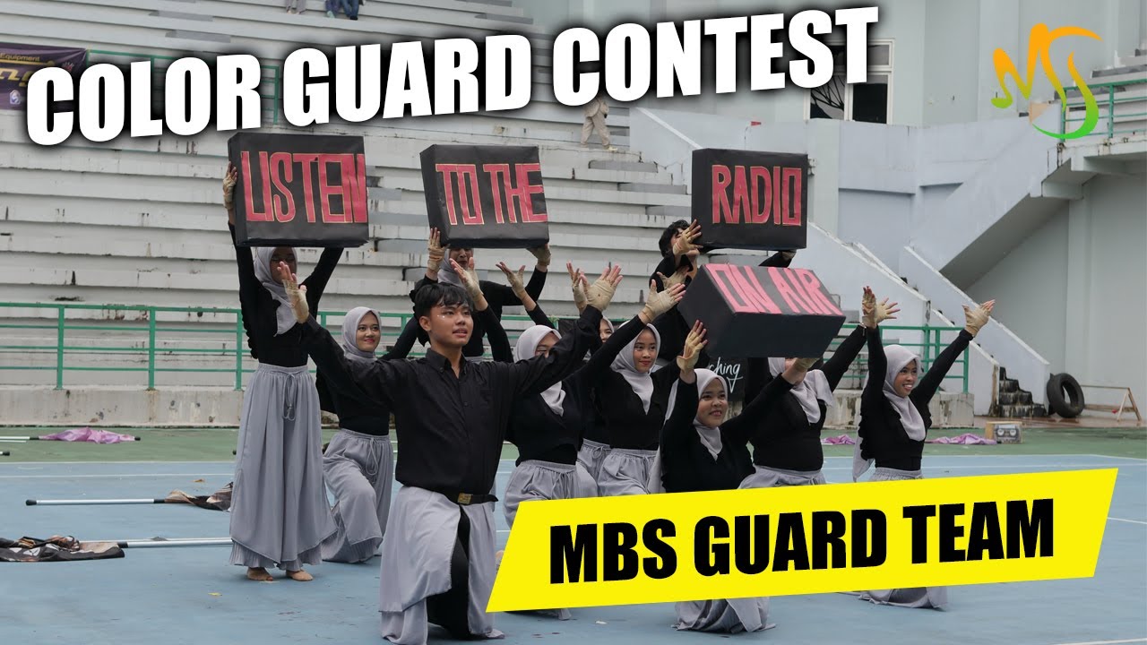 MBS Kukar Colorguard | Colorguard Contest Balikpapan Marching Festival 2023 #colorguard