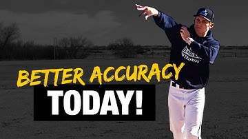 QUICKLY Improve Your Throwing Accuracy! - Be A More Consistent Baseball Player!