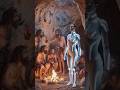 Time Traveled to the First Human Art