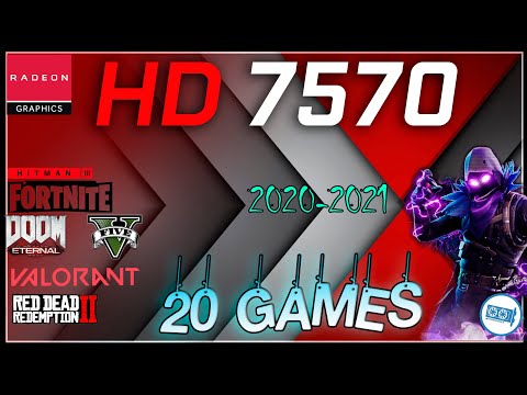 *AMD HD 7570 In 20 GAMES || Revisit In 2021