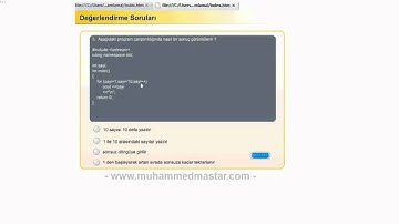 C++ Dersleri - 14 - C++ Örnekleri