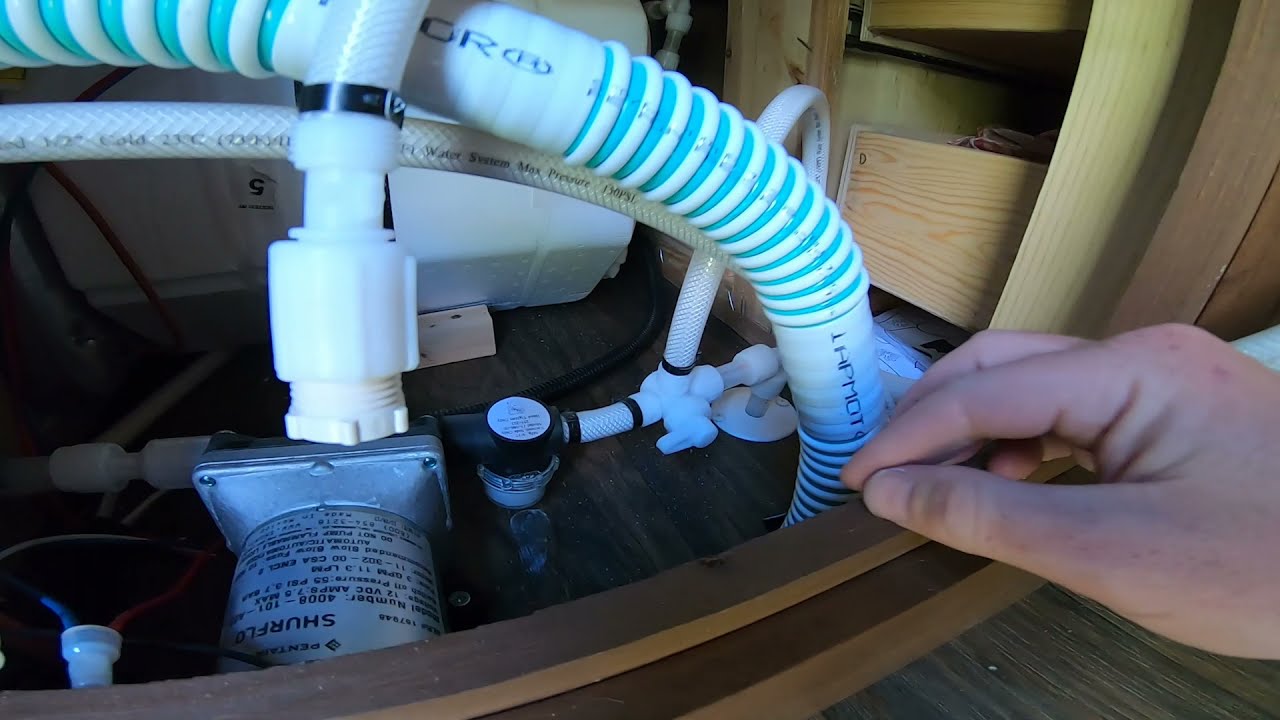 How to blow out water lines and winterize your camper. YouTube