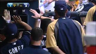 2011/06/26 Braun's two-run blast