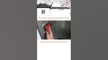 Cách vệ sinh tủ nấu cơm công nghiệp sau khi hấp thịt cá