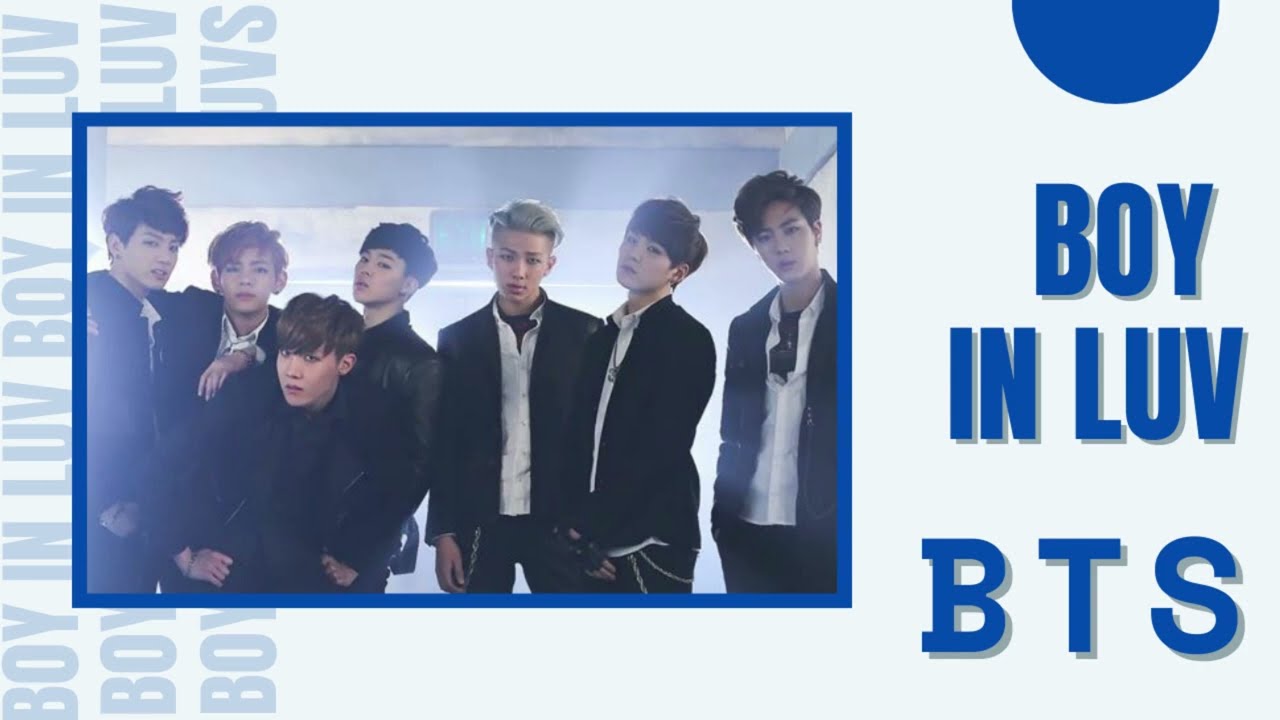 De quoi parle BOY IN LUV de BTS ? (traduction française et analyse)