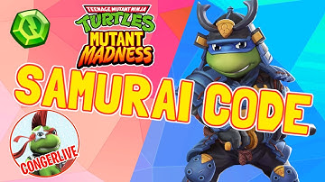 TMNT SAMURAI CODE EVENT Mutant Madness Leonardo