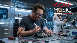 DEEP FOCUS ZONE 🧠 | Futuristic Soundscapes for Coding, Study, Work & Maximum Productivity